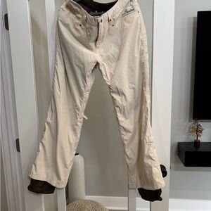 Burton Cream Snow Pants Women’s L